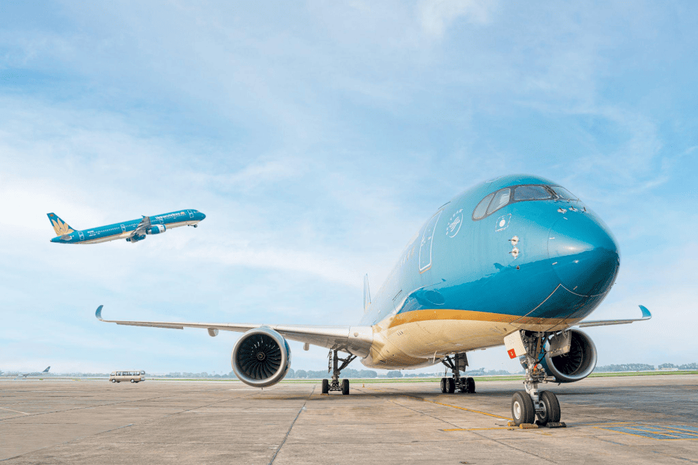 M&aacute;y bay l&agrave; một trong những c&aacute;ch di chuyển dễ d&agrave;ng đến qu&ecirc; B&aacute;c. (Nguồn: Vietnam Airlines)